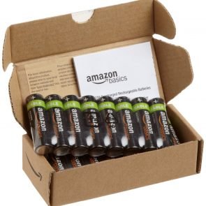 AmazonBasics AA Rechargeable Batteries (16-Pack)