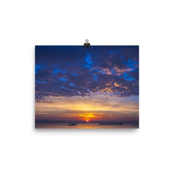 "Long Beach, California Sunrise" fine art print, by Jesse Vachon - Image 2