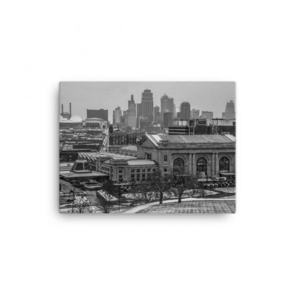 "Downtown Kansas City Skyline" canvas fine art print, by Jesse Vachon - Image 3