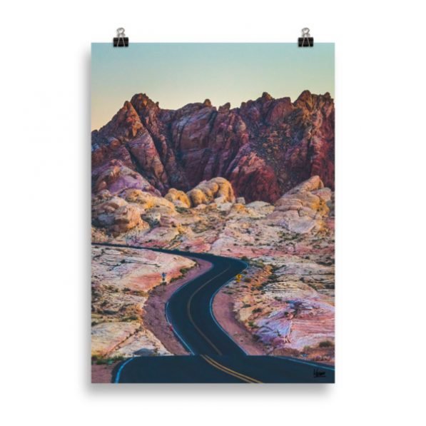 "Road of Fire" fine art poster print by Jesse Vachon - Image 5