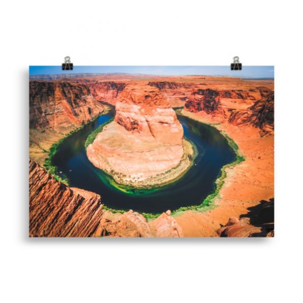 "Horseshoe Bend" fine art photography poster print by Jesse Vachon