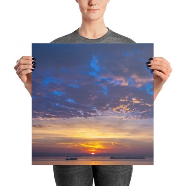 "Long Beach, California Sunrise" fine art print, by Jesse Vachon - Image 19