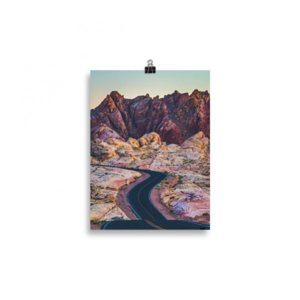 "Road of Fire" fine art poster print by Jesse Vachon - Image 3