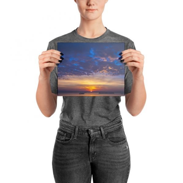 "Long Beach, California Sunrise" fine art print, by Jesse Vachon - Image 3