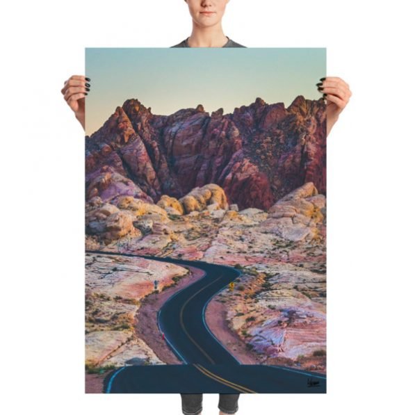 "Road of Fire" fine art poster print by Jesse Vachon - Image 9