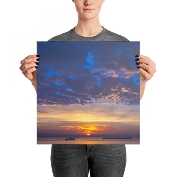 "Long Beach, California Sunrise" fine art print, by Jesse Vachon - Image 15